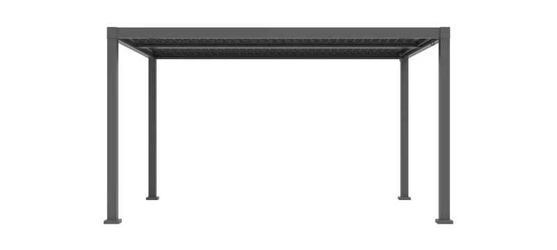 Pergola Villa 10' x 20' w/LED & Louvres Noir F72
