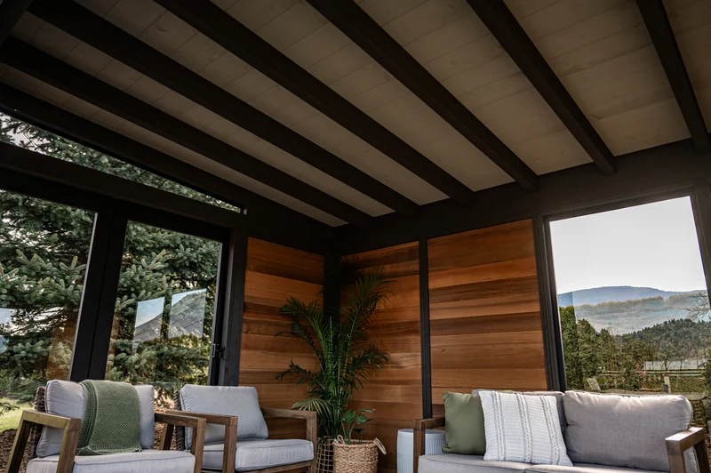 Abri Pavillon Baker 11' x14' Canyon de Visscher