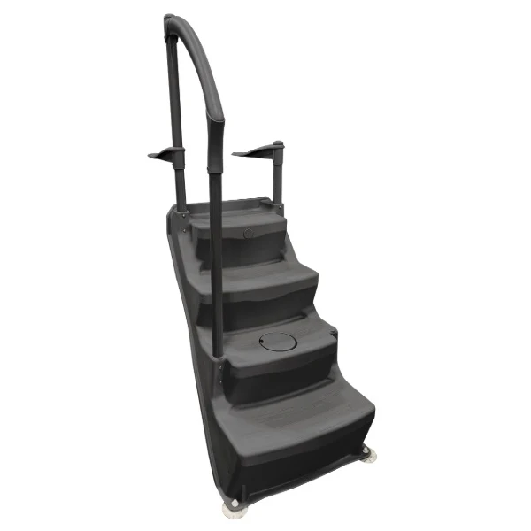 Escalier Hors-Terre i-Step InnovaPlas Midnight Grey