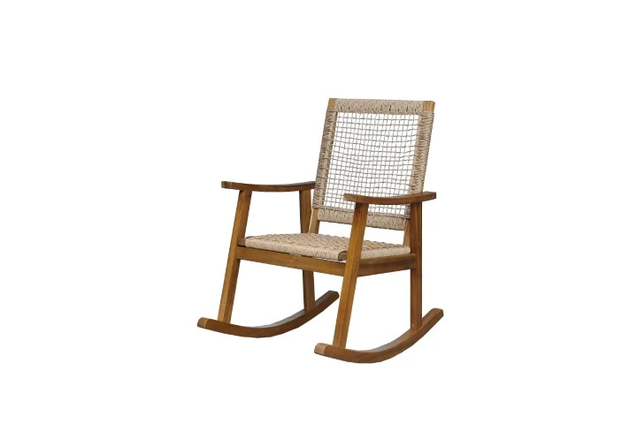 Chaise Oscillante Lara Acacia F65 / Wicker W72