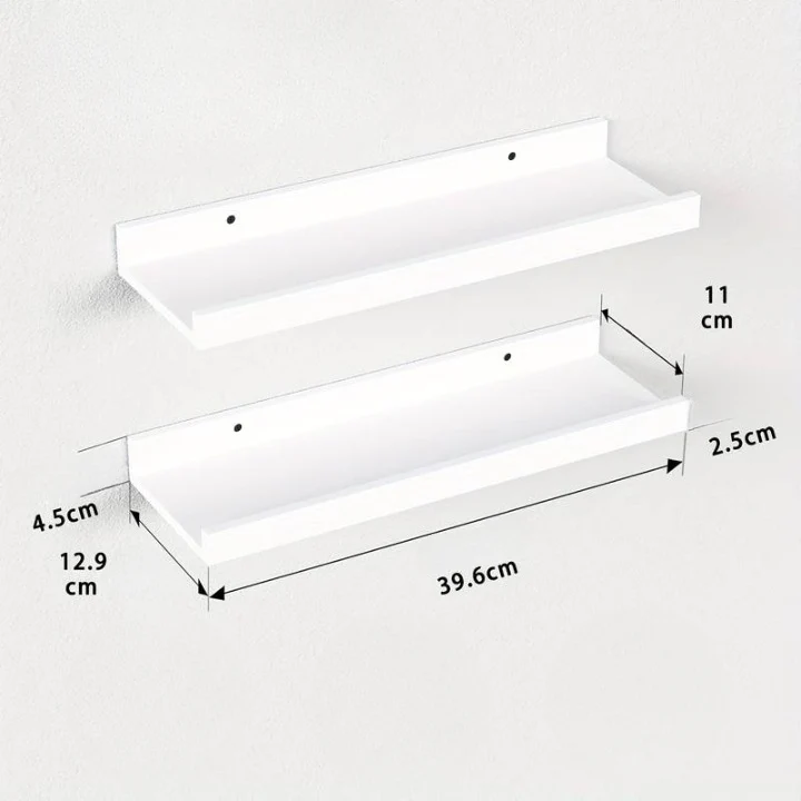Etagère Flottante Blanche