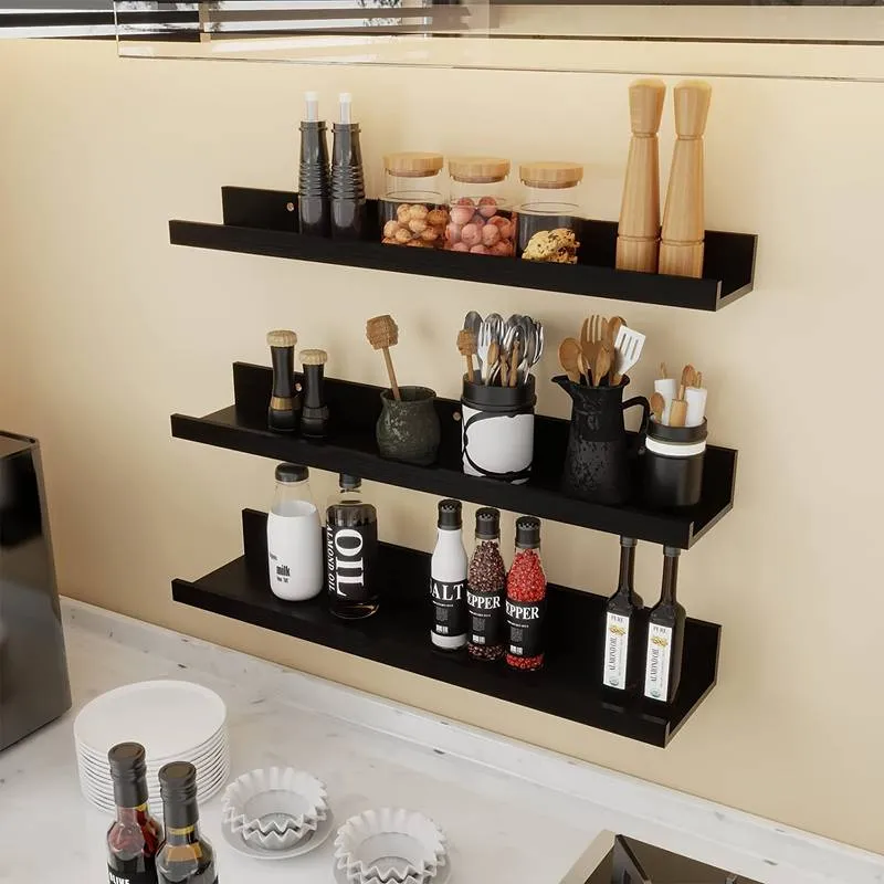 Etagère Flottante Noire