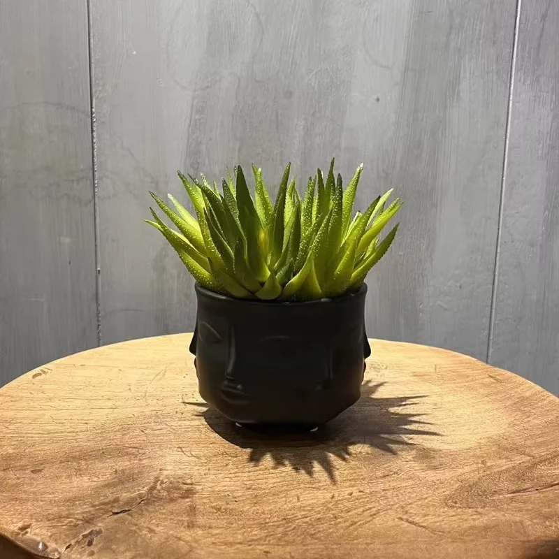 AuraVisage – Blomstervase med Ansigts inspireret Design