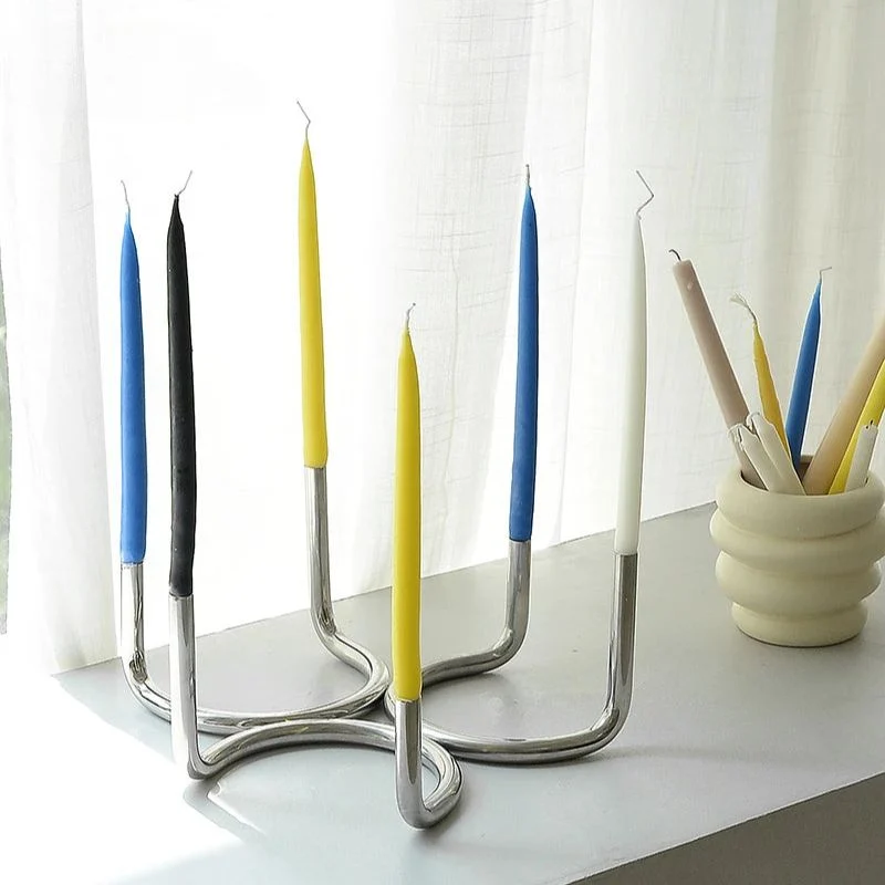 AuraHold - Lysestage med U Formet Design