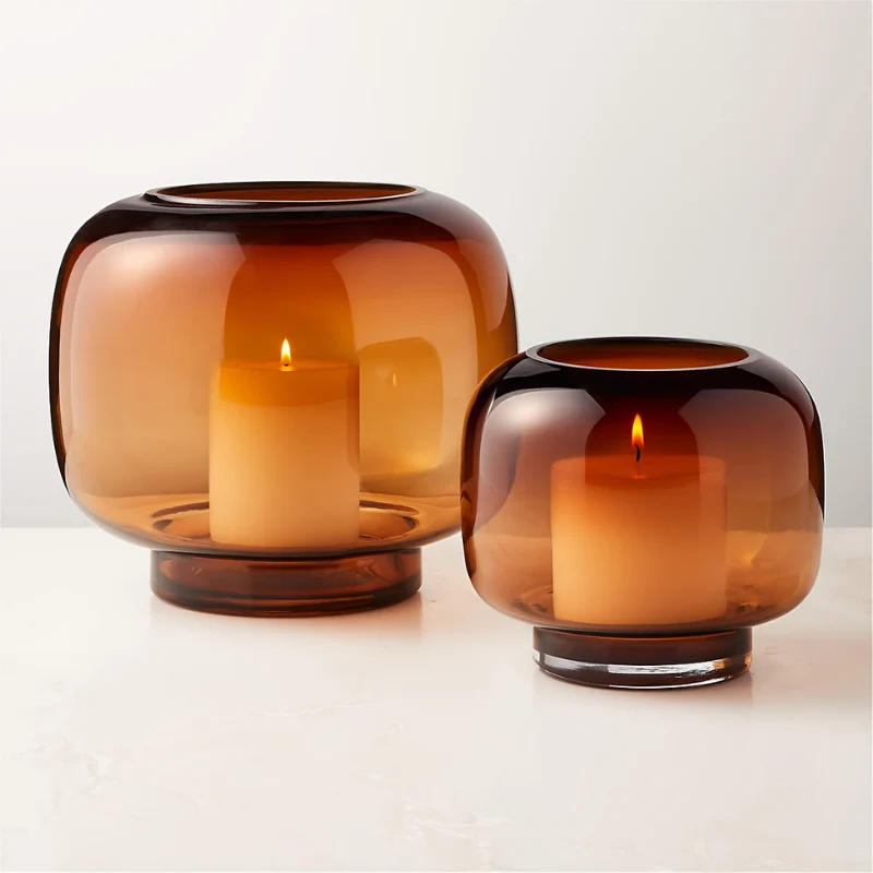 Dekorativ vase med skål design