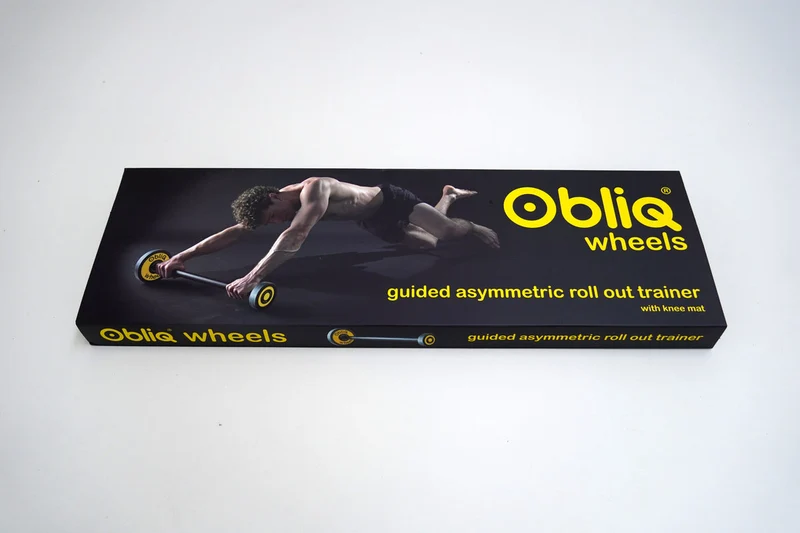 ObliQ Fitness Wheels - Geleide Asymmetrische Buikspiertrainer