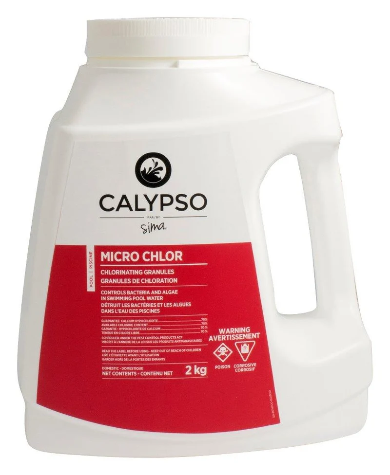 Micro Chlore Granules de Chlore 65% Calypso 2kg