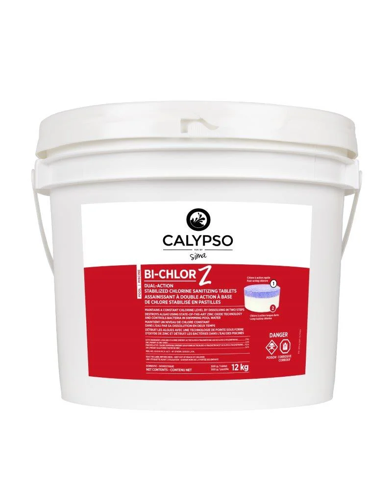 Bi-Chlor Z Calypso Puck Bi-Chlore/Zinc Stabilisées 12kg