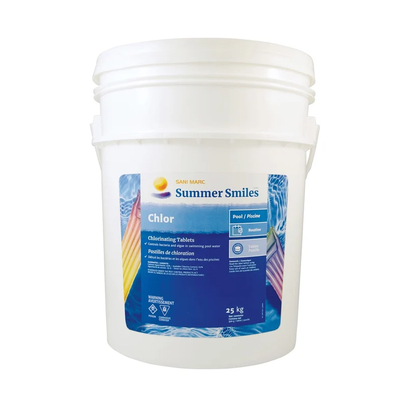 Chlor Tab 3" 200g 25kg Summer Smiles 60%-80%
