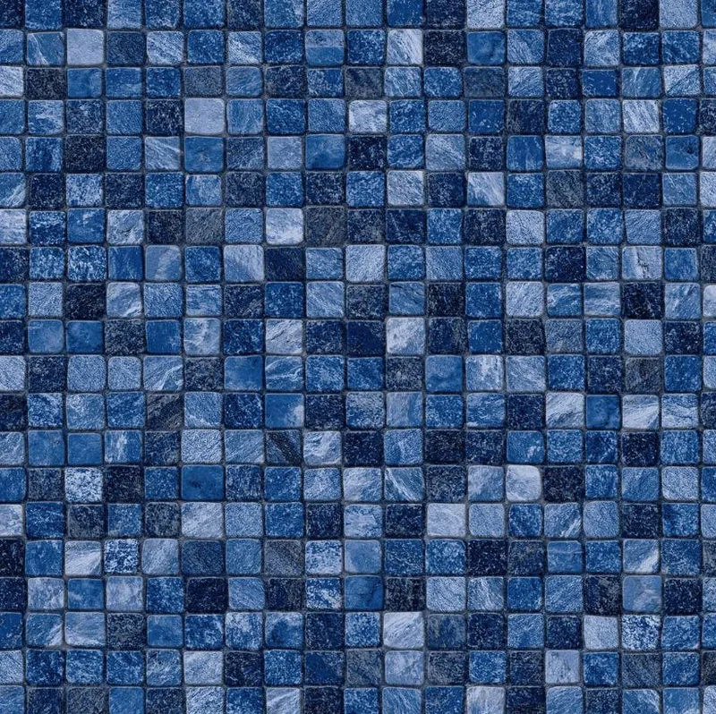 Toile Piscine Hors-Terre 12' x 54" Cubic Mosaïc Overlap 54"