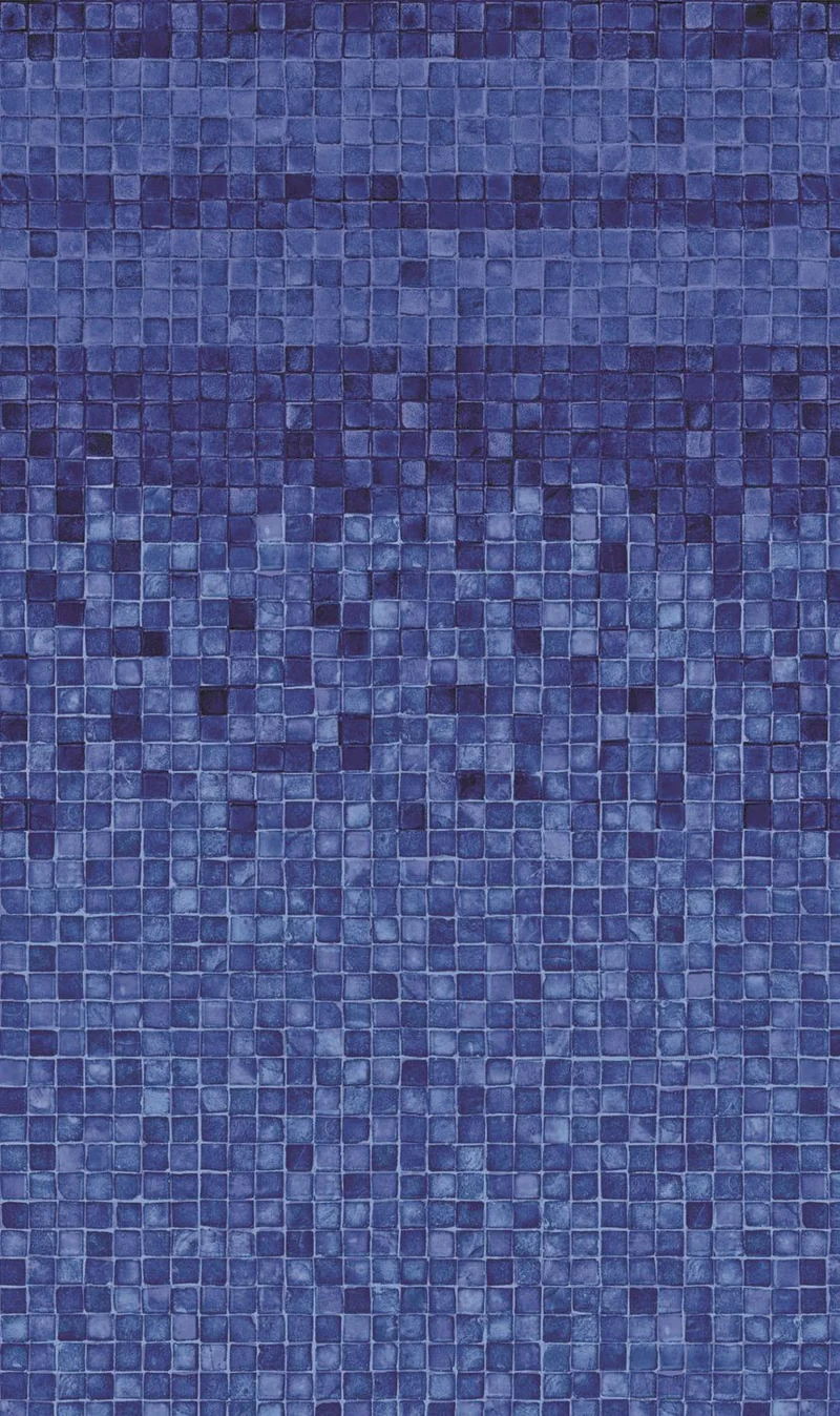 Toile Piscine Hors-Terre 13' x 52" Bleu Denali / Bleu Mosaïc STD-Bead 52" HG