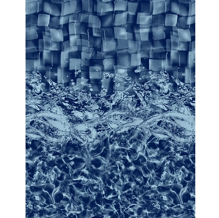 Toile Piscine Hors-Terre 15' x 54" Morning Wave / Prism Overlap 54"