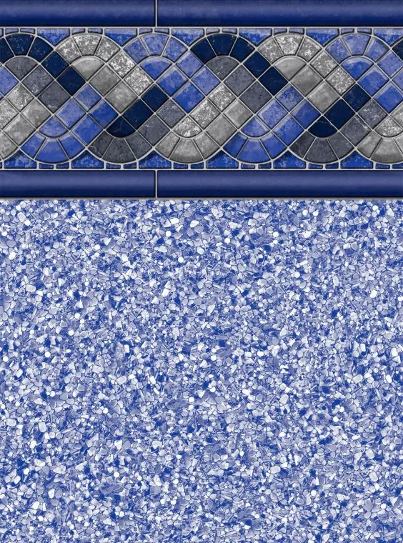 Toile Piscine Hors-Terre 18' x 52" Quartz J-Bead 52"
