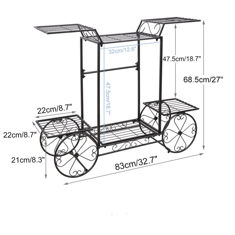 Support pour Plantes Intérieur/Extérieur