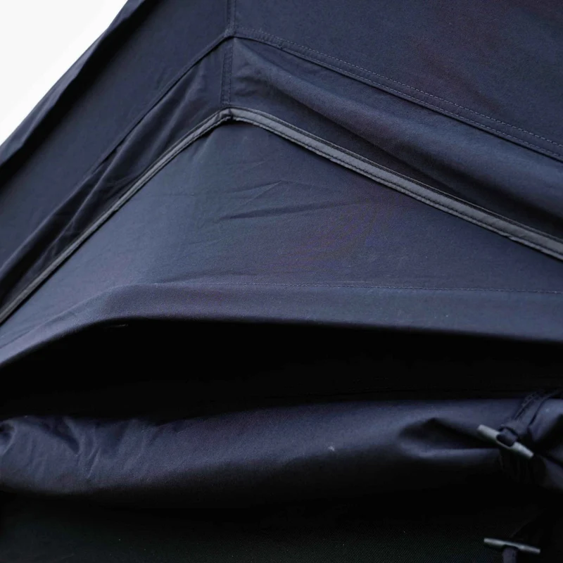 Coody Familia AirTent 13.6 Black – Inflatable Hot Tent with Stove Jack, 2–8 People + Caminus M Wood Stove