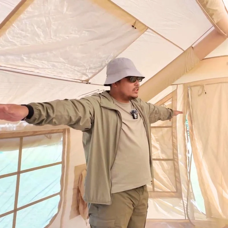 Coody 8.0 Air Tent Beige (1-4 Person) + Carpet for Coody 8.0