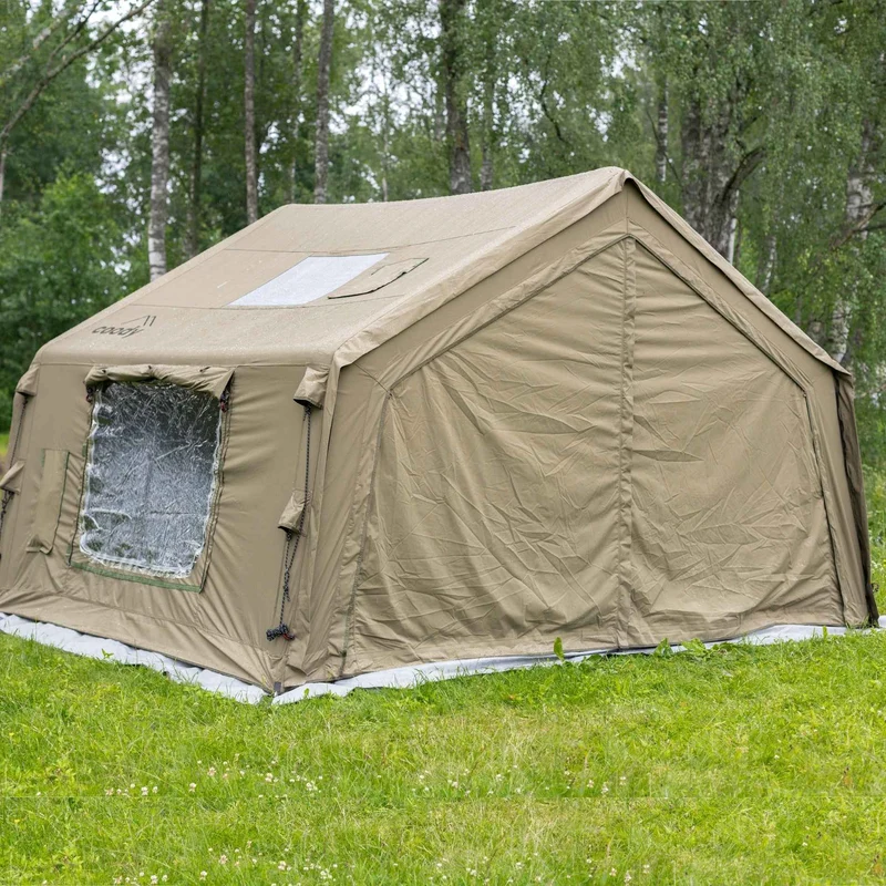 Coody 8.0 Air Tent Forest Green (1-4 Person)+ Carpet for Coody 8.0 Beige