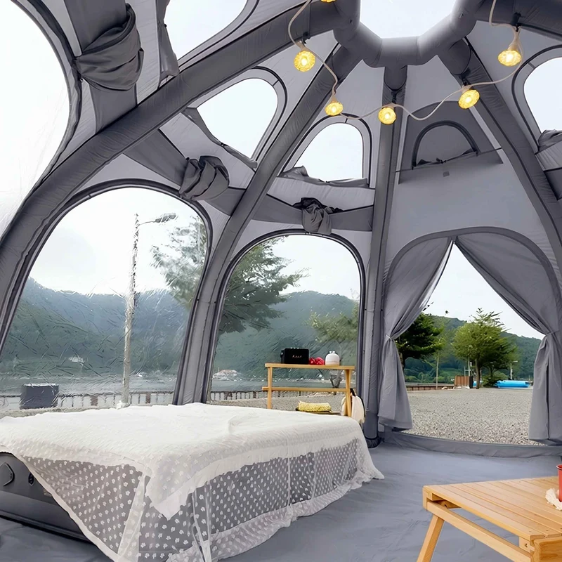 Coody Aurora Dome Gray Inflatable Shelter for Outdoors (2-4 person)