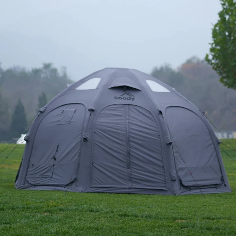 Coody Aurora Dome Gray Inflatable Shelter for Outdoors (2-4 person)