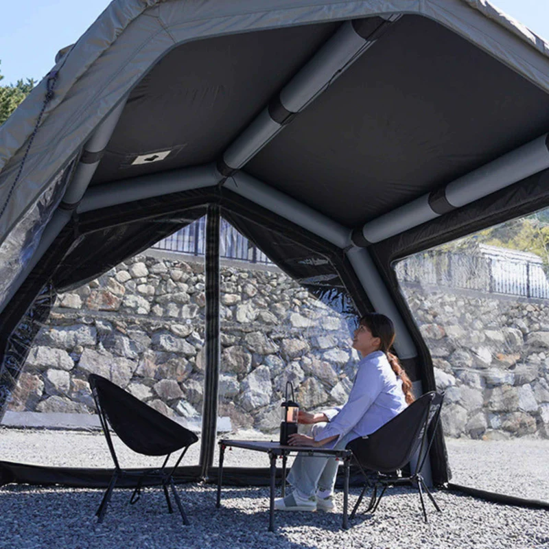 Coody AirTarp Pro Inflatable Canopy Extension for 17.2 Pro, 10.0 Pro & Hub Pro AirTents – Gray