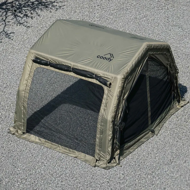 Coody AirTarp Pro Inflatable Canopy Extension for 17.2 Pro, 10.0 Pro & Hub Pro AirTents – Forest Green