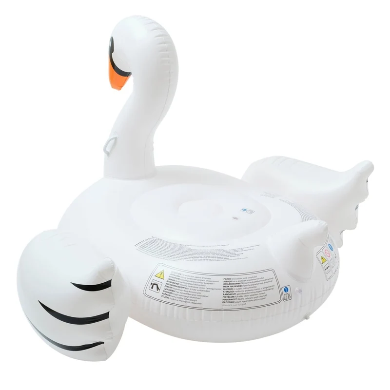 Original Luxe Ride-On Float Swan - White
