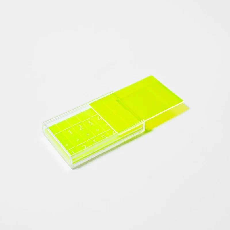 Lucite Dominoes - Neon