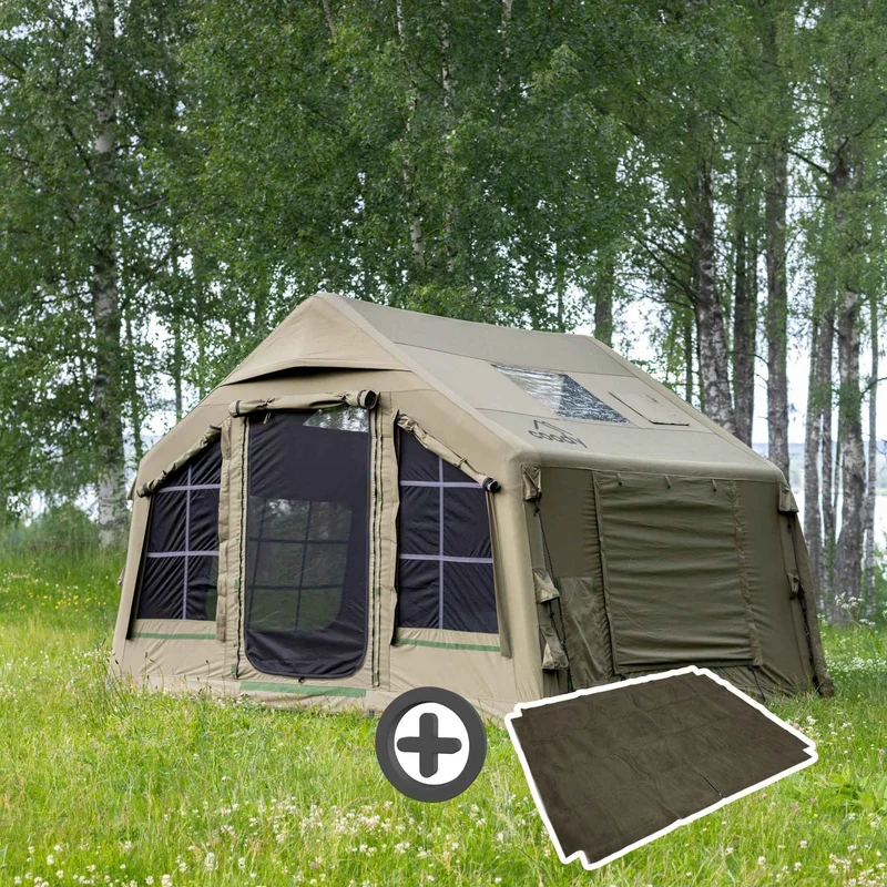 Coody 8.0 Air Tent Forest Green (1-4 Person)+ Carpet for Coody 8.0 Forest Green