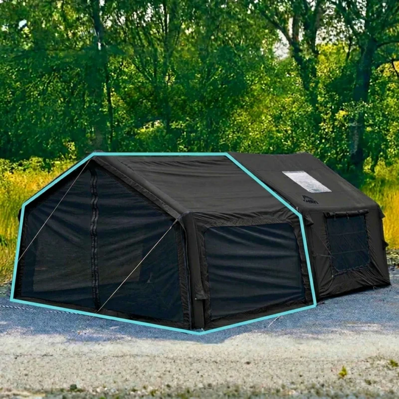 Coody AirTarp Inflatable Canopy Extension for 8.0 AirTents – Black