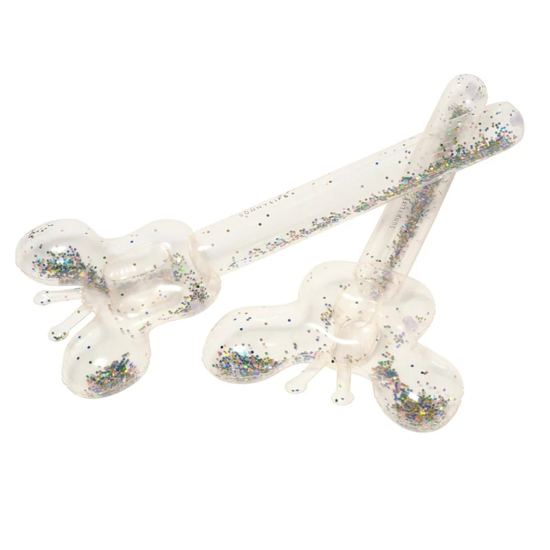 Kids Inflatable Noodle - Cotton Candy Glitter
