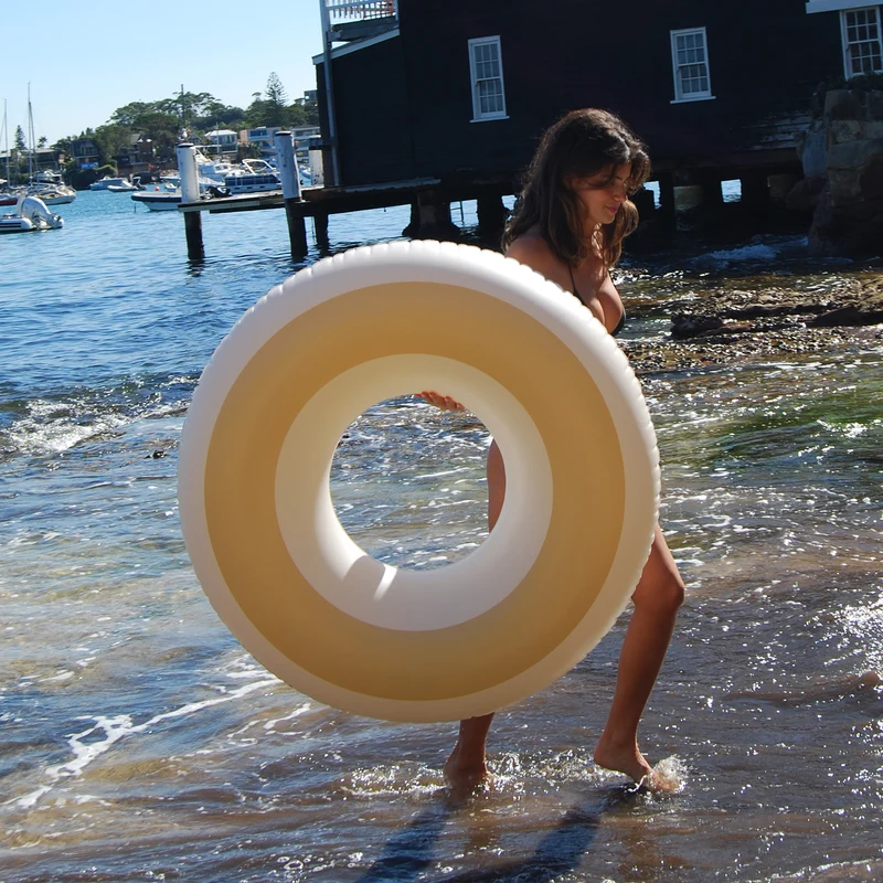 Tube Pool Ring - Butter