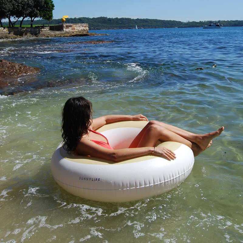 Tube Pool Ring - Butter