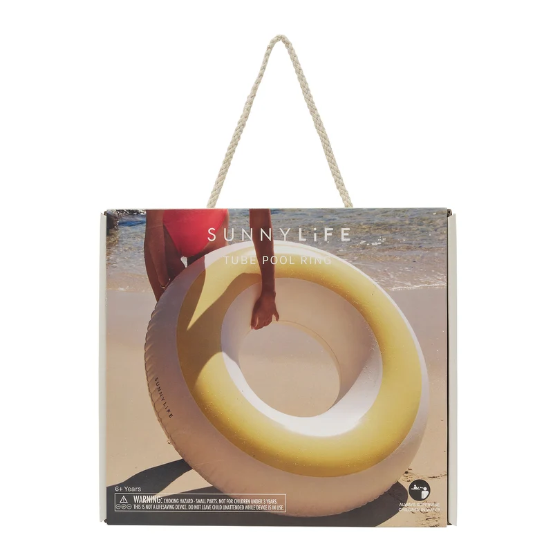 Tube Pool Ring - Butter