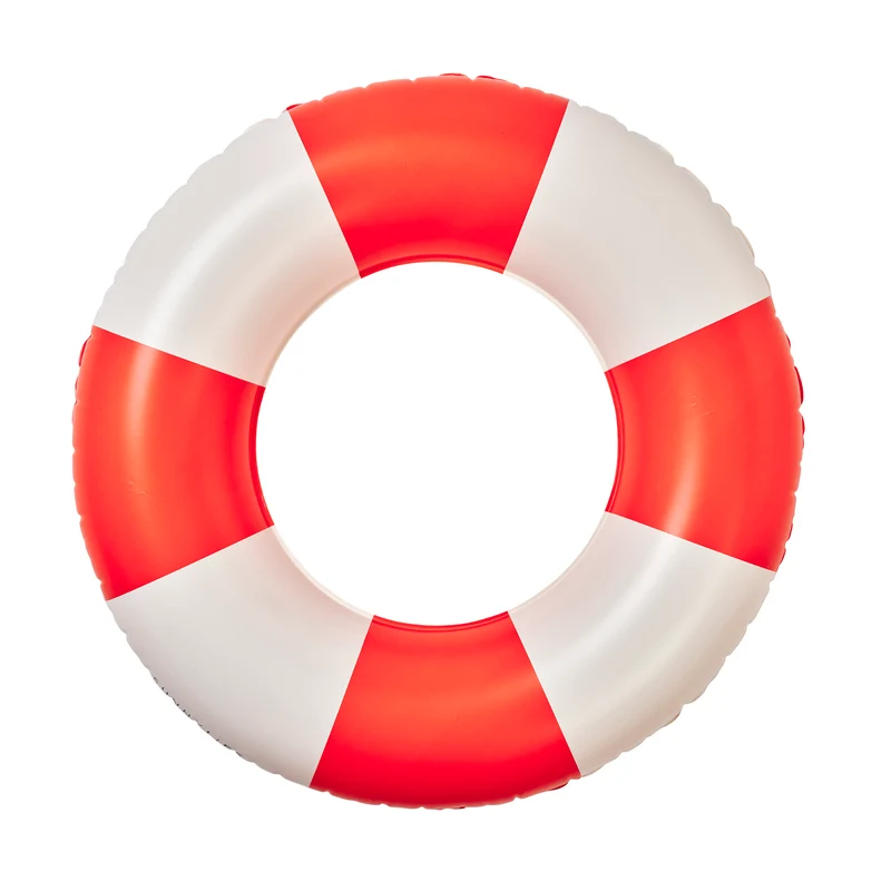 Slim Tube Pool Ring - Pool Party Tomato
