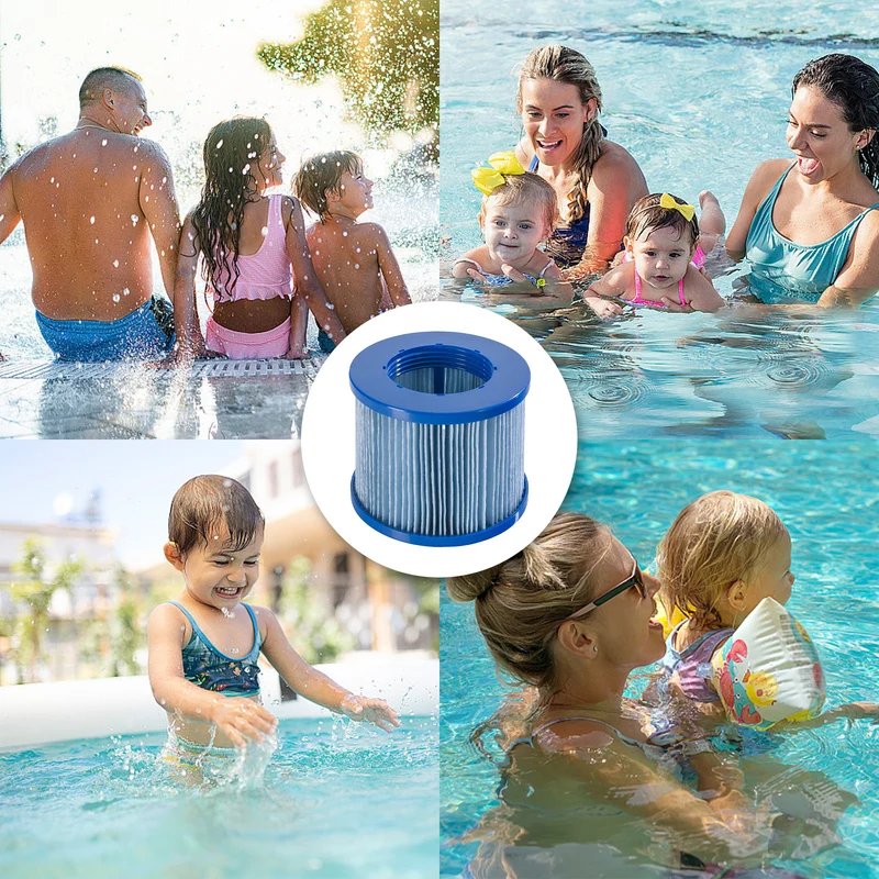 6-Pack Replacement Spa Filterss – Blue - CA