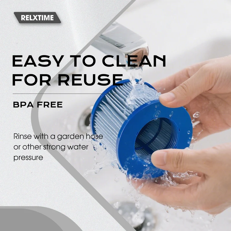 6-Pack Replacement Spa Filterss – Blue - CA