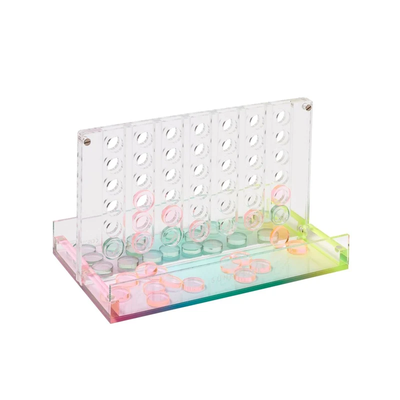 Mini Lucite 4 In A Row - Aurora