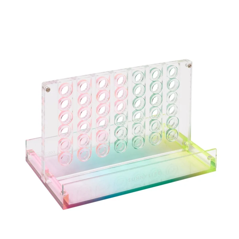 Mini Lucite 4 In A Row - Aurora