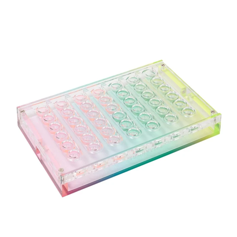 Mini Lucite 4 In A Row - Aurora
