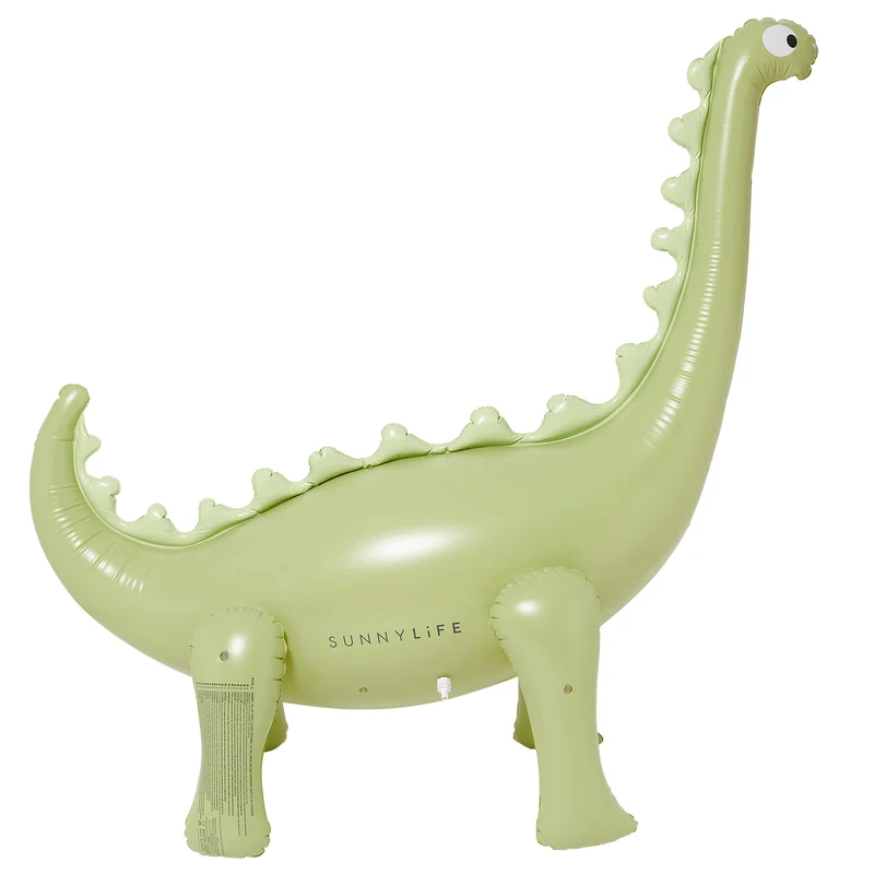Inflatable Giant Dino Sprinkler - Into the Wild Khaki