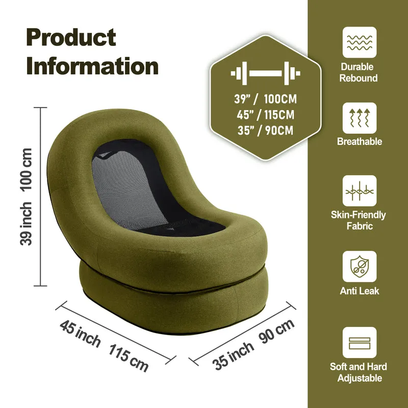 Portable Moon Air Lounger Chair – Camping, Beach & Outdoor
