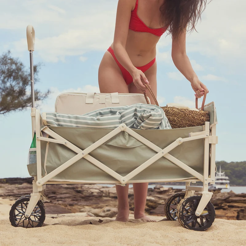 Beach Cart - Seagrass Sage