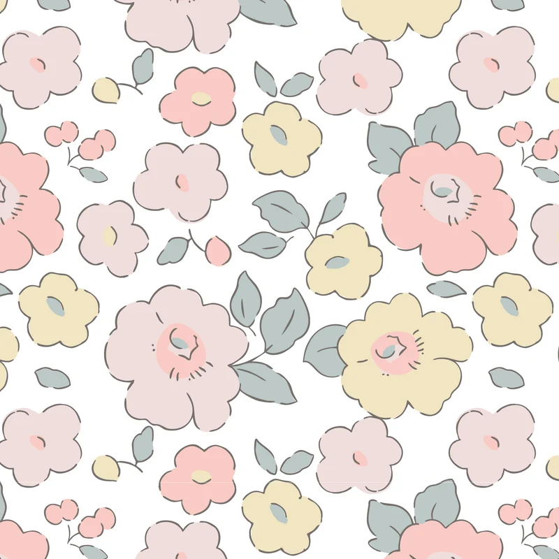 Baby Seat - Into the Garden Ditsy Floral
