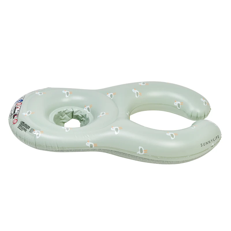 Float Together Baby Seat - Sammy the Seagull Green