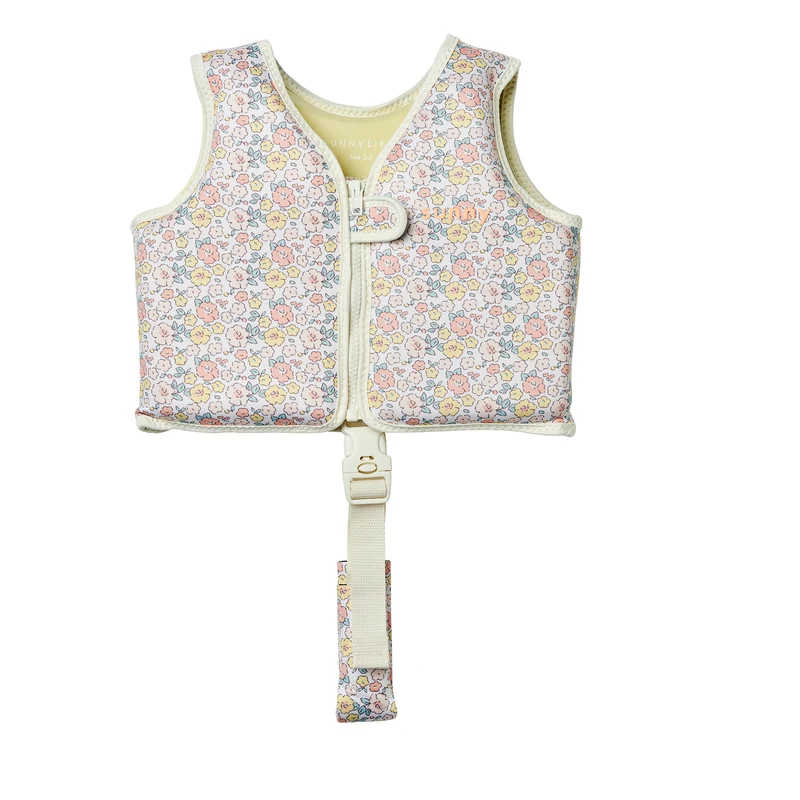 Kids Swim Vest 2-3 - Into the Garden Ditsy Floral