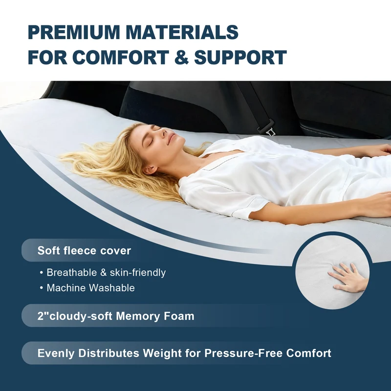 Tesla Model Y Memory Foam Camping Mattress