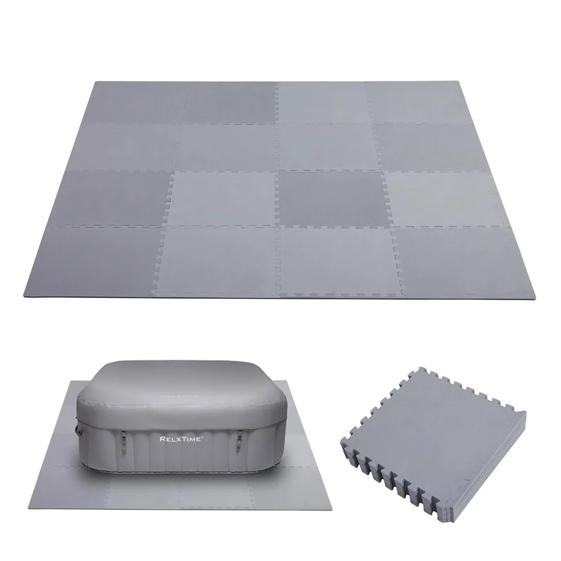 1/5" Thickness 77.2'' Hot Tub Mat, Waterproof Anti-Slip
