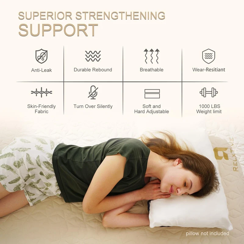 Relxtime Inflatable Air Mattress for Camping & Home