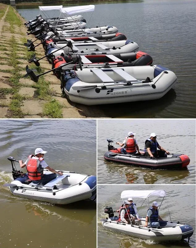 Bateau Gonflable Pêche Moteur Électrique