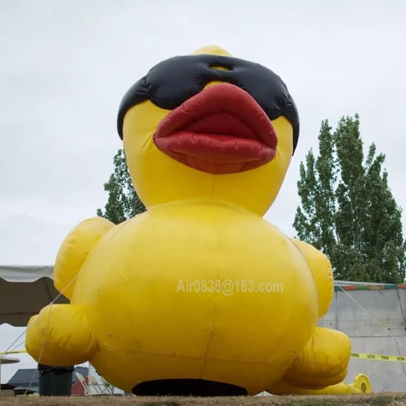 Décoration Gonflable Canard Mascotte Géante